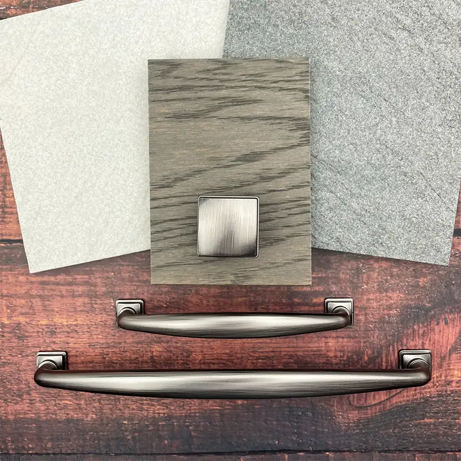 Berenson Hardware the Tailored Traditional collection. These pieces provide an impression of elegance and timelessness in warm hues of Vintage Nickel - Springfield, IL