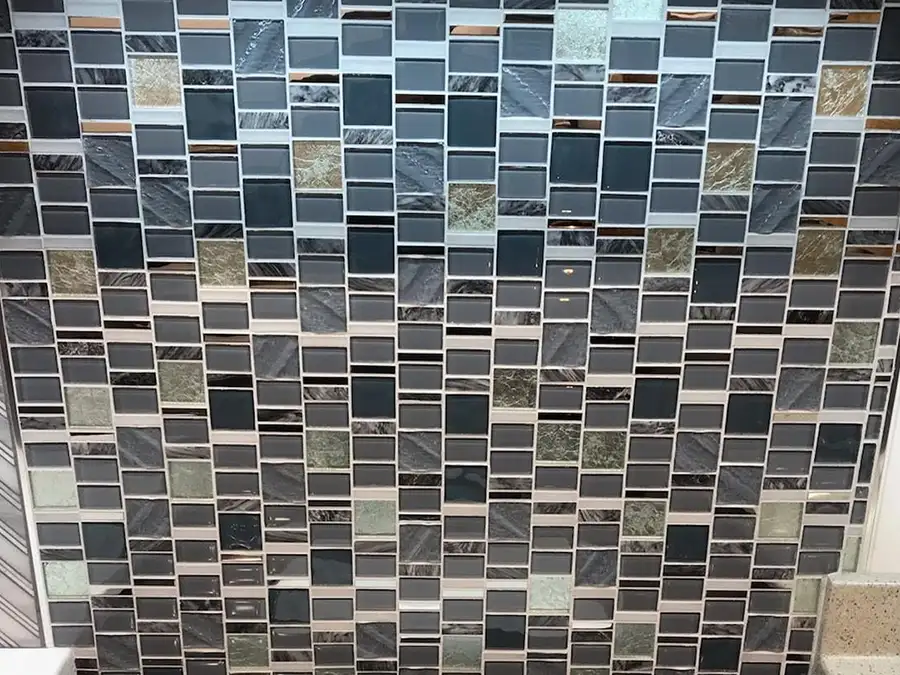 Ray's Countertop Shop Inc. - show room display, backsplash tiles examples - Springfield, IL