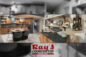 A beautiful “After Image” of a completed project by Ray’s Countertop Shop Inc. in Central IL.
